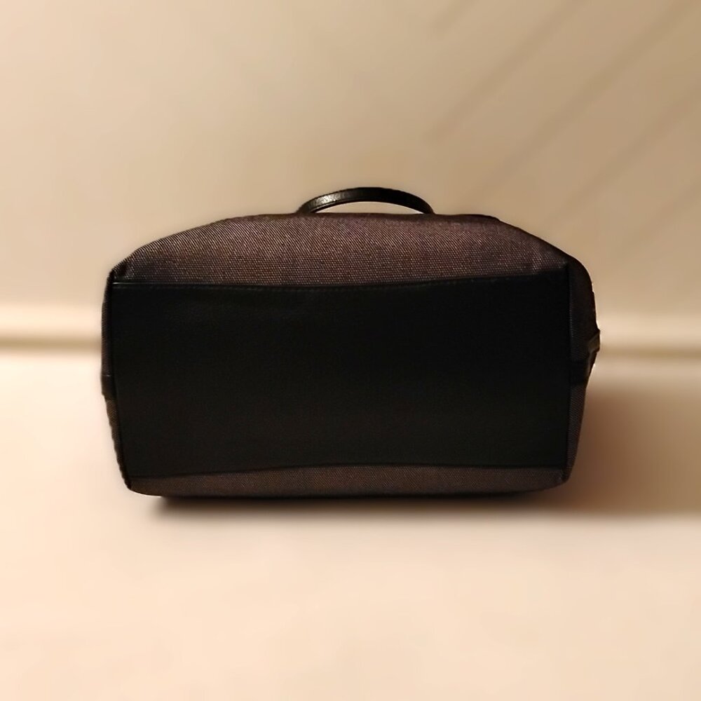 Coach WHS Horse and Carriage Black/Chalk Taxi Tote 35337M - Picture 9 of 16
